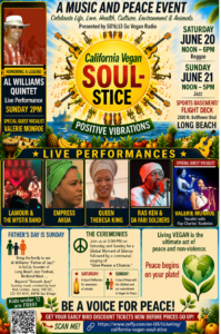 California Vegan SOUL-STICE Flyer